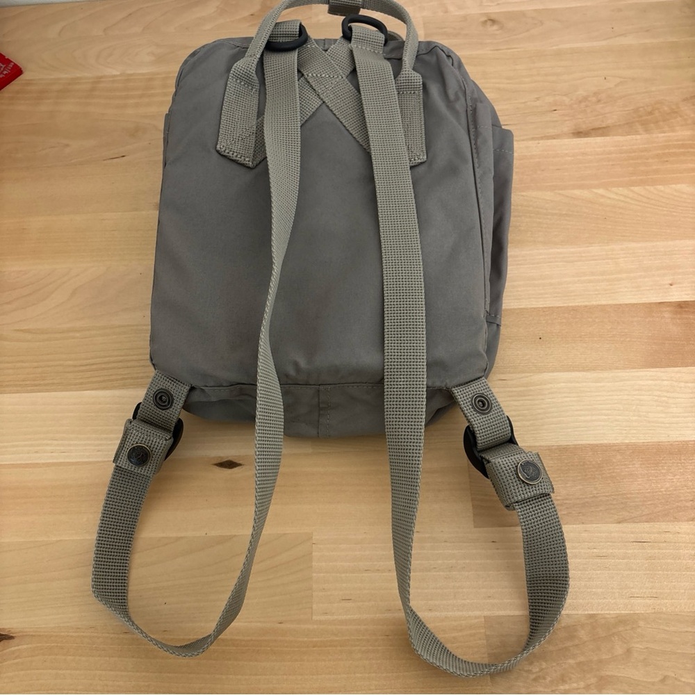 Fjallraven Kånken Gray Backpack - Picture 9 of 12